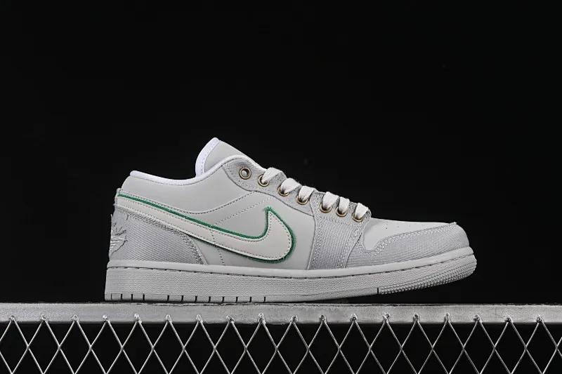 All categories Air Jordan Jordan series basketball shoes Air Jordan 1 Low Air Jordan 1 Low "Dongdan" AJ1 Joe 1 weaving gray low-top cultural casual sneakers IH3369-077